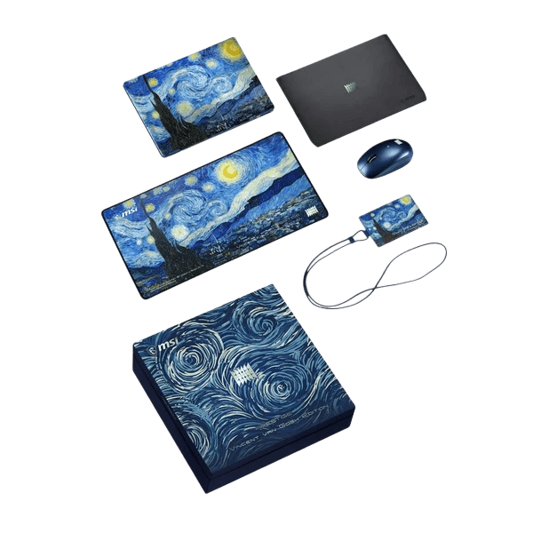 MSI Prestige 14 Flip AI+ Vincent van Gogh Edition, Intel Core Ultra X9-378H, RAM 32GB, SSD 1TB, Intel Arc Graphics, 14 FHD+ OLED 60Hz Touchscreen, Starry Night - Image 6