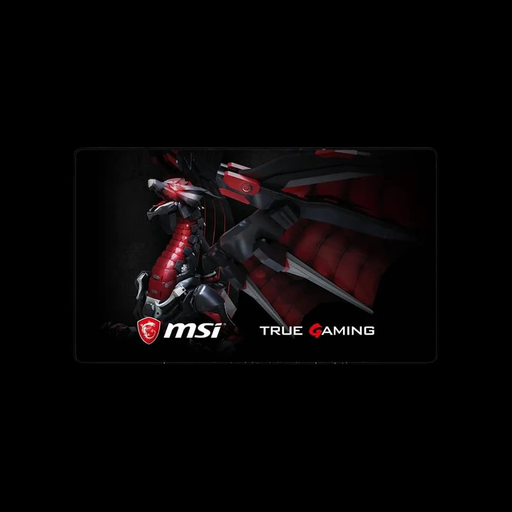 MSI Gaming Chair & Floor Mat, Large Gaming Floor Mat - 160cm X 90cm