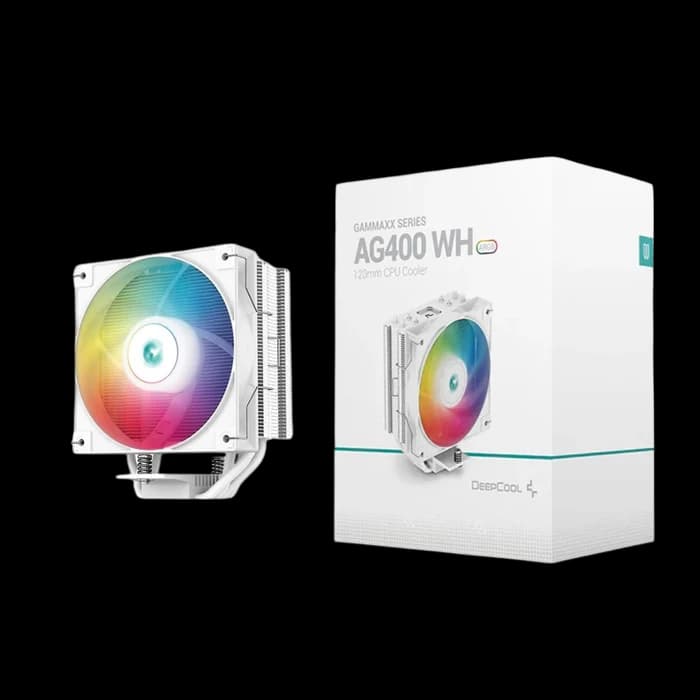 Deepcool AG400 ARGB Single Tower - White
