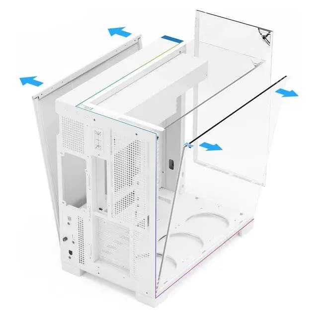 Thermalright TR-A70 Vision 5-Fan Case (White) - Image 3