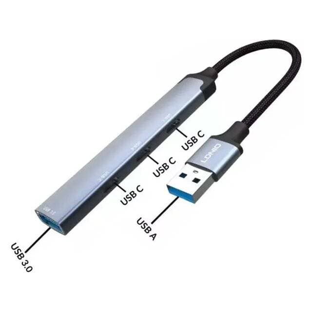 LDNIO DS‑74U USB‑A Hub Adapter - Image 3
