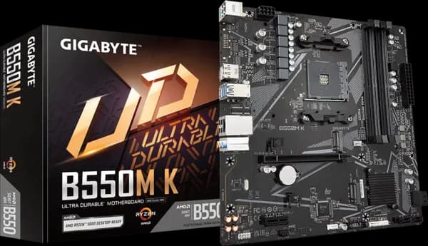 Gigabyte B550 M-K UD D4, Motherboard - Image 5