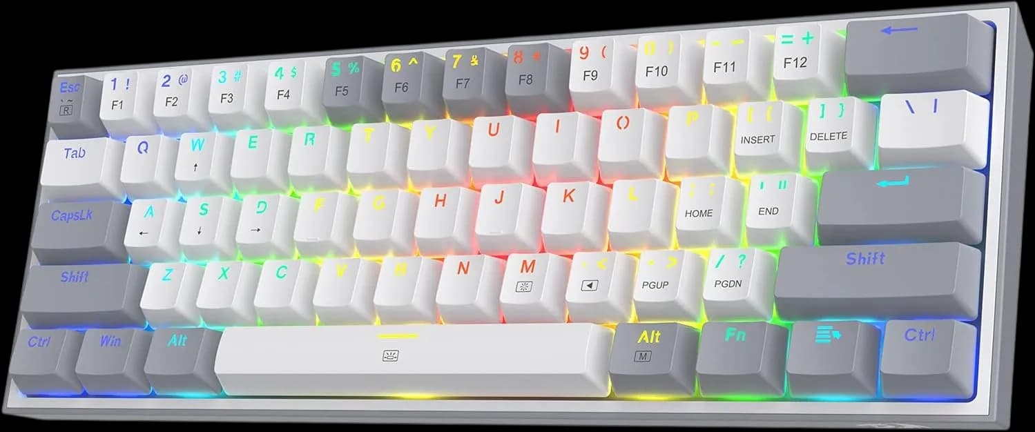 Redragon K617 Fizz 60% Wired RGB Gaming Keyboard