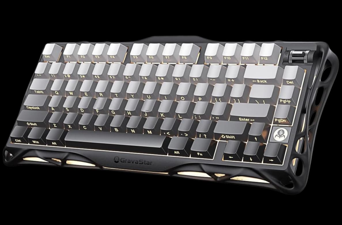 GravaStar Mercury K1 Mechanical Gaming Keyboard - Gradient Black
