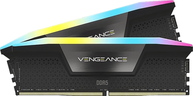Corsair DDR5 32GB (2×16GB) 5600MT/s CL40 RGB Intel - Image 1
