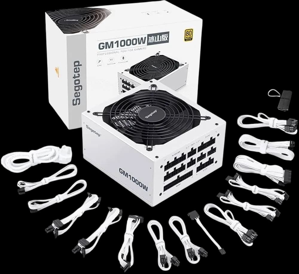 Segotep GM1000W 1000W 80+ Gold Power Supply - Image 5