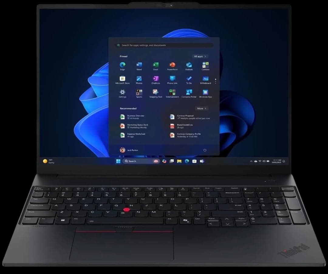 Lenovo ThinkPad E16 Gen 3 16" WUXGA Business Laptop
