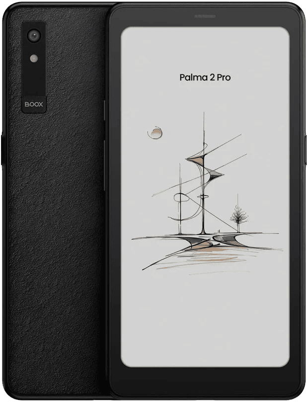 BOOX Palma 2 Pro 6.13" Color ePaper Mobile Device – Kaleido 3 Display, 8GB RAM, 128GB Storage, Android 15, 5G SIM, Front Light, Stylus Support, Compact Smart eReader
