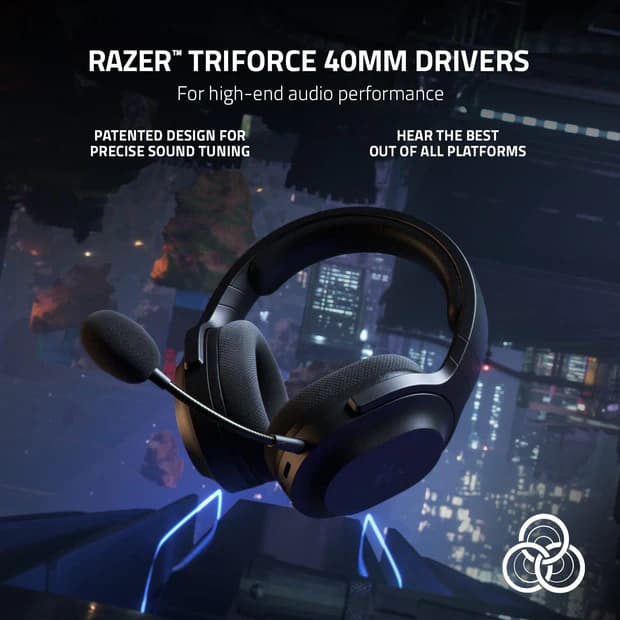 Razer Barracuda X Wireless Gaming Headset – 2.4GHz & Bluetooth, 50Hr Battery, Detachable Mic, Multi-Platform - Image 3