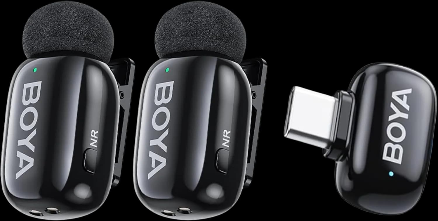 BOYA mini-23 (USB-C) 2-Person Wireless Microphone System