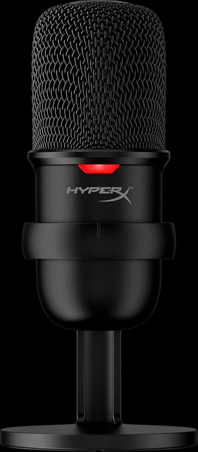 HyperX SoloCast – USB Condenser Gaming Microphone