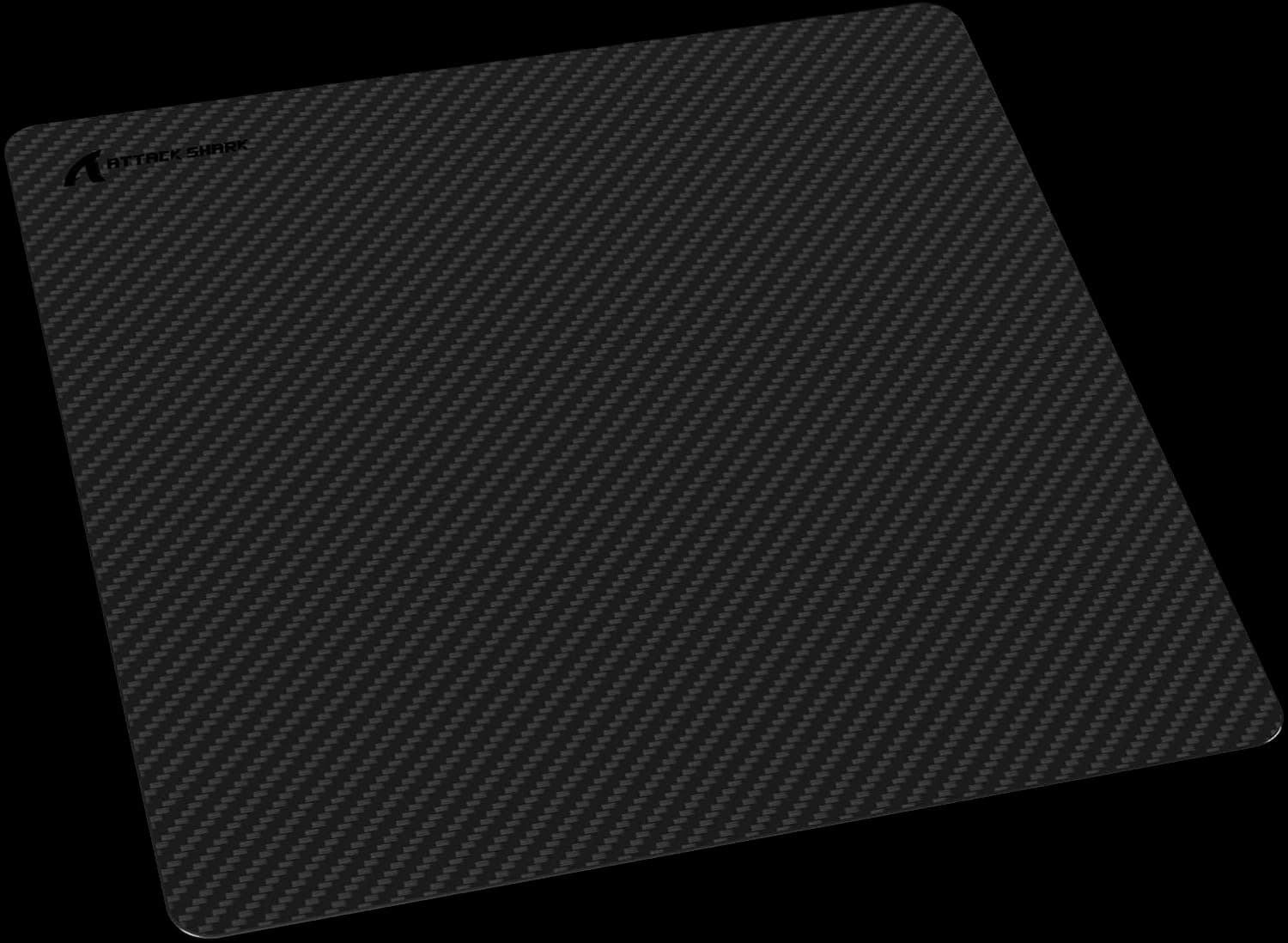 ATTACK SHARK CM04 XL 490*490mm eSport Carbon Fiber Gaming Mousepad - Eclipse Black