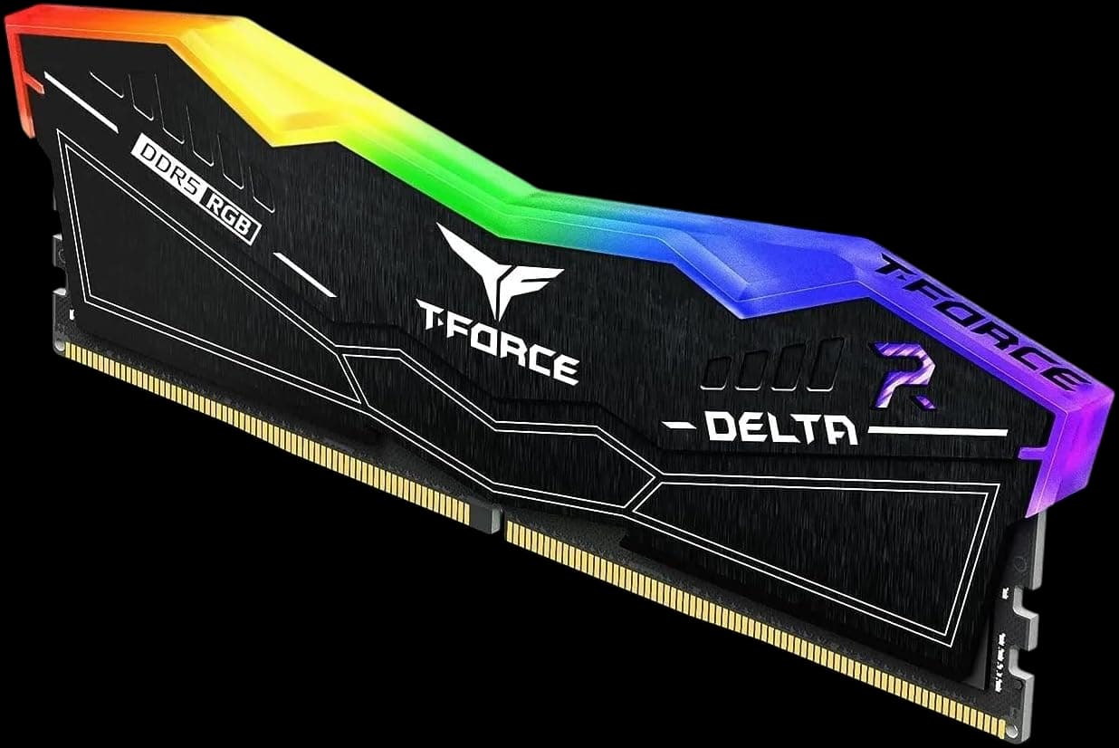 TEAMGROUP T-Force Delta RGB DDR5 16GB (2x8GB)  Black