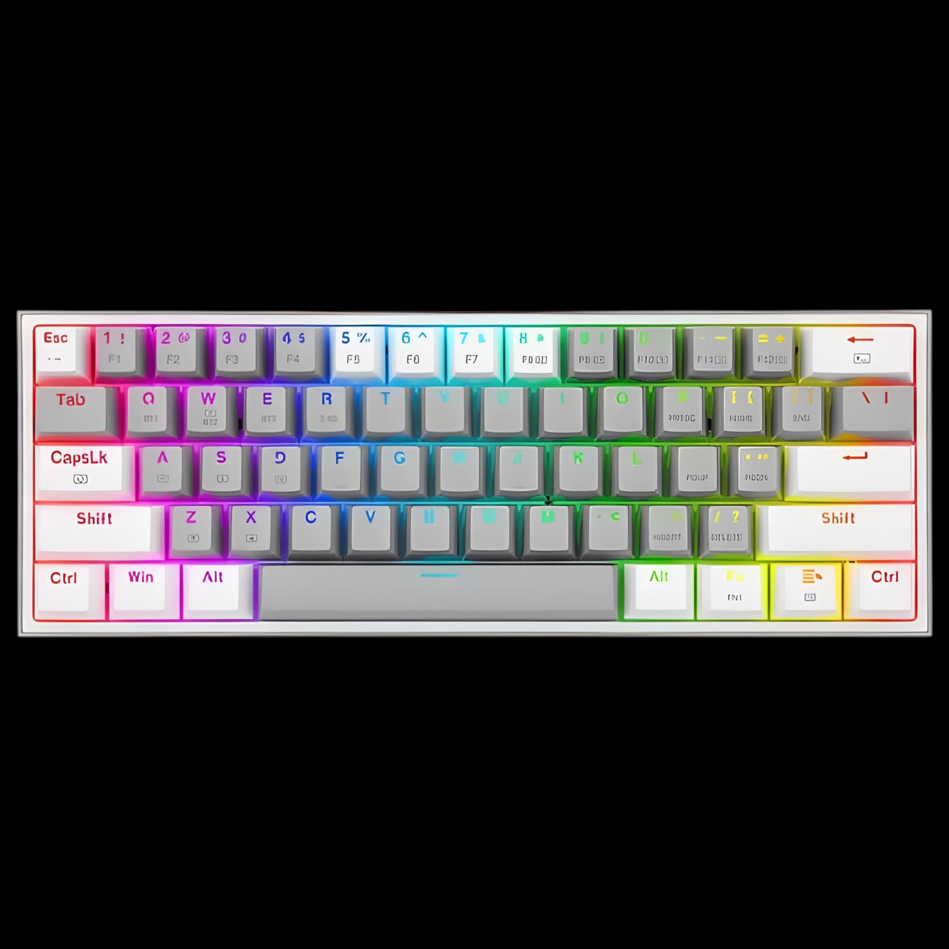 Redragon K616 Fizz Pro - 60% Mechanical Gaming Keyboard