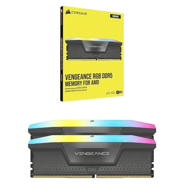 Corsair 32GB 6000MHz (2x16) CL36 Intel RGB DDR5 RAM - Image 1