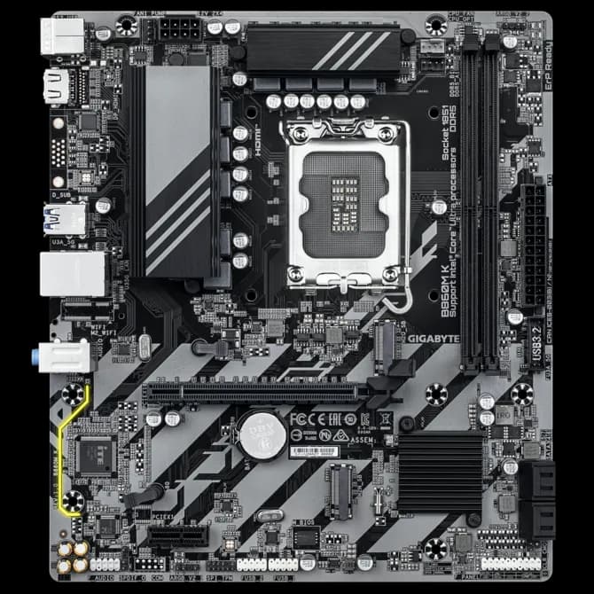 Gigabyte B860M-K, Motherboard - Image 1
