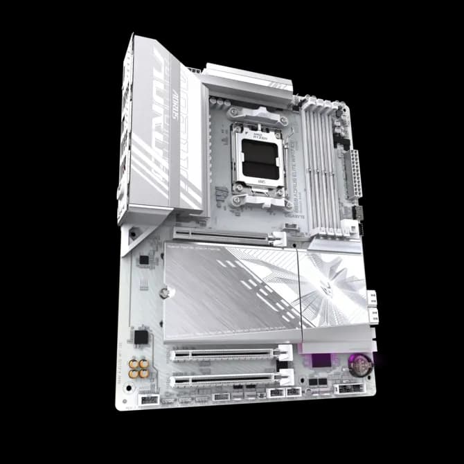 Motherboard GIGABYTE B850 AORUS ELITE WIFI7 ICE ATX Motherboard - Image 2