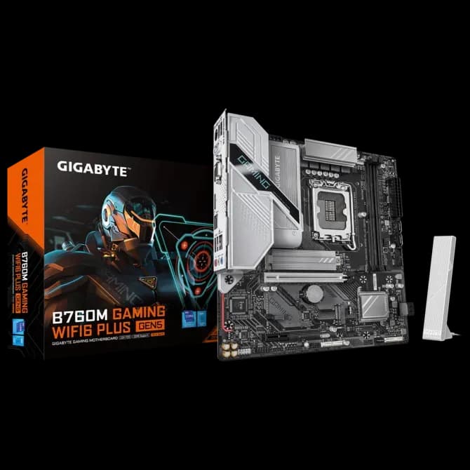 Motherboard GIGABYTE B760M Gaming WiFi-6 Plus Gen5 Motherboard - Image 4