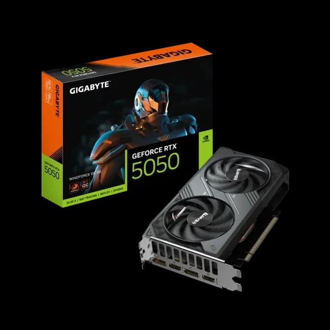 GIGABYTE GeForce RTX 5050 WINDFORCE OC 8GB