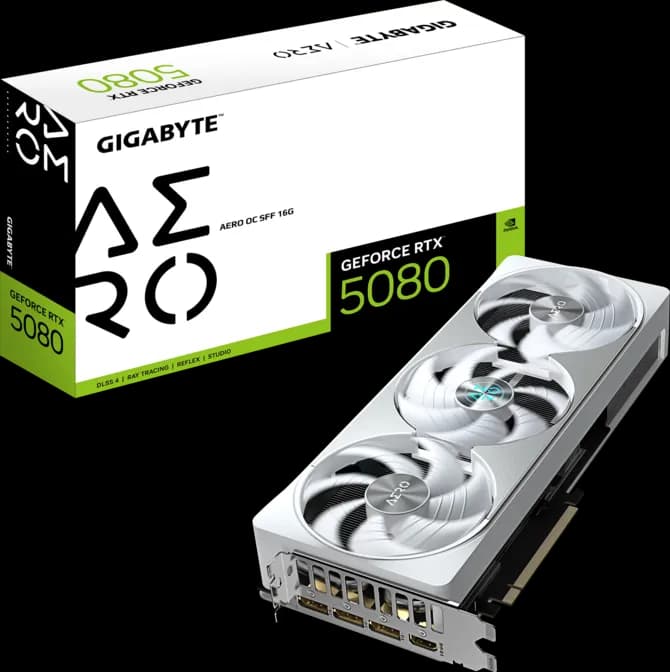 Gigabyte GeForce RTX™ 5080 AERO OC SFF 16GB - Image 4