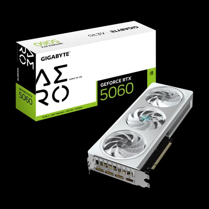 GIGABYTE GeForce RTX™ 5060 AERO 8G OC Edition