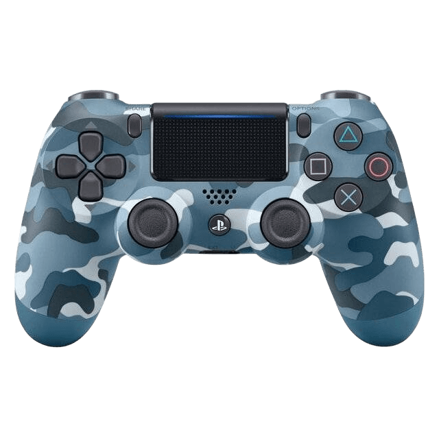 PS4 DualShock 4 Wireless Controller (Blue Camo) - Image 1