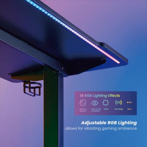 Avetron GT300 Ergonomic RGB Gaming Desk - Image 2
