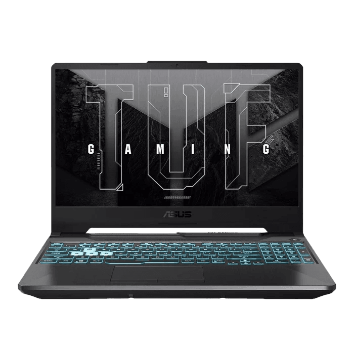 ASUS TUF Gaming A15 FA506NCQ-HN037, Ryzen 7-170, RAM 8GB, SSD 512GB, RTX 3050 4GB, 15.6 Inch FHD 144Hz, Graphite Black - Image 1