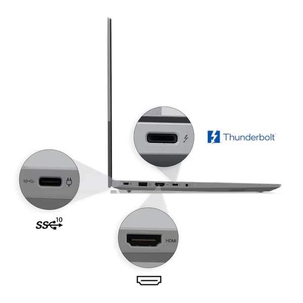 Lenovo ThinkBook 16 G8 IAL - (30GR - 2KGR), Intel Core Ultra 7-255H, RAM 16GB, SSD 512GB, Intel Graphics, 16.0 IPS WUXGA 60Hz, Arctic Grey - Image 7
