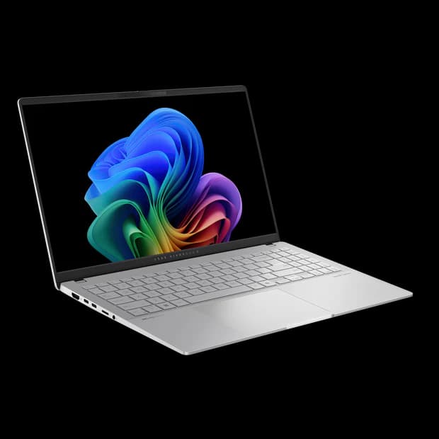 Asus Vivobook Pro 15 K5507QA-MA048W, Snapdragon X Plus, RAM 16GB, 1TB SSD, Qualcomm® Adreno™, 15.6 3K OLED 120Hz, Cool Silver - Image 2