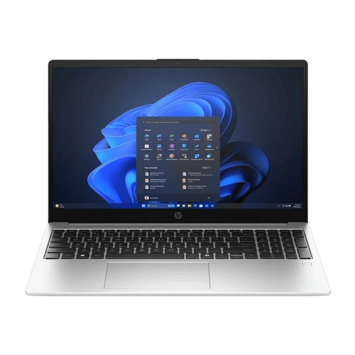 HP 250R G10, Intel Core 7-150U, RAM 16GB, SSD 512GB, Intel Graphics, 15.6 Inch FHD IPS, Turbo Silver - Image 1