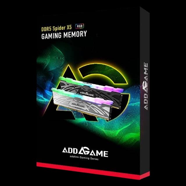 Addlink Spider X5 32GB (16x2) 6400MHz CL38 DDR5 RAM - Image 2