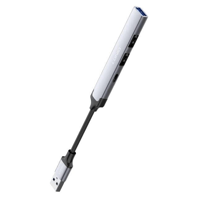 LDNIO DS-44C 4-In-1 USB Hub Adapter - Image 3