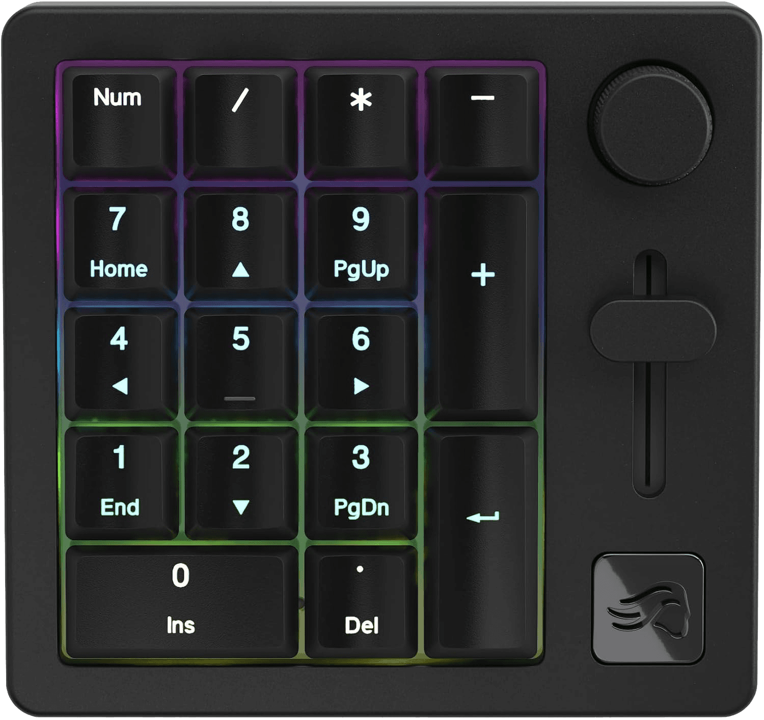 GLORIOUS GMMK Macro Pad - Black Mechanical Numpad