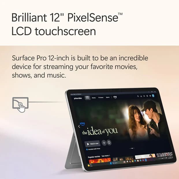 Microsoft Surface Pro for Business Copilot+ PC 12" Tablet Touch Display 90Hz - Snapdragon X Plus - 16GB RAM - 256GB SSD - WIN 11 PRO - Image 9