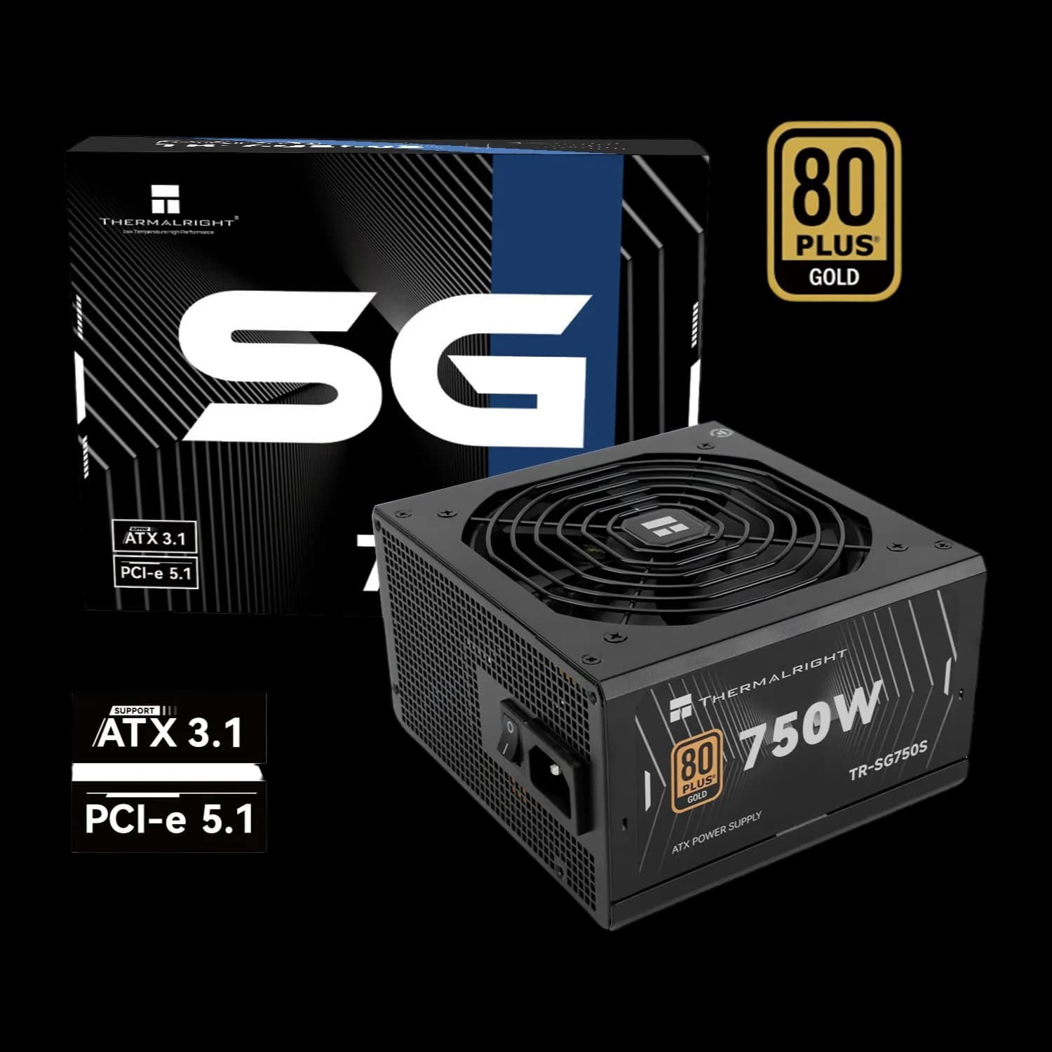 Thermalright SG-750S 750W 80+ Gold Power Supply