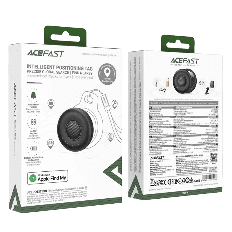 ACEFAST S1 Button Type Smart Finder for iOS