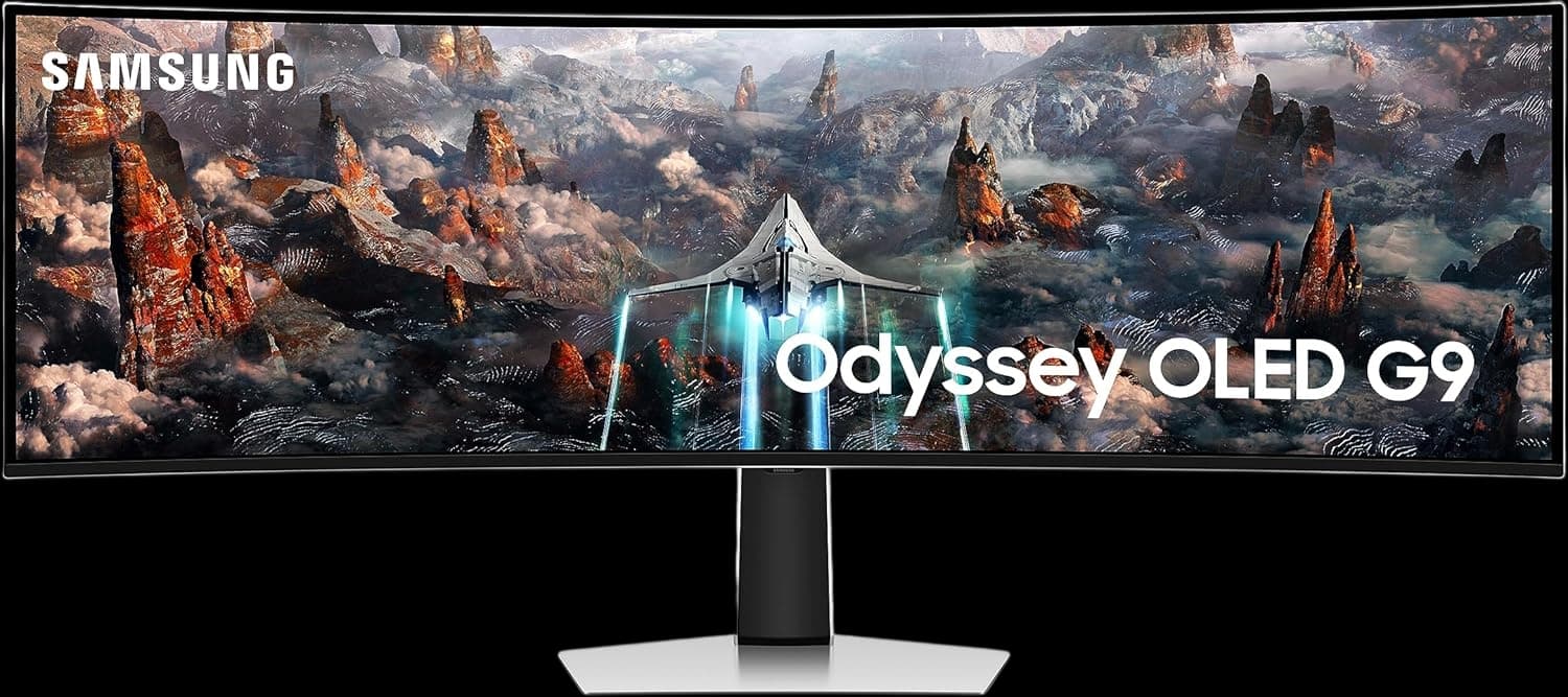 Samsung Odyssey OLED G9 49 1440p HDR 240 Hz Curved Ultrawide Gaming Monitor