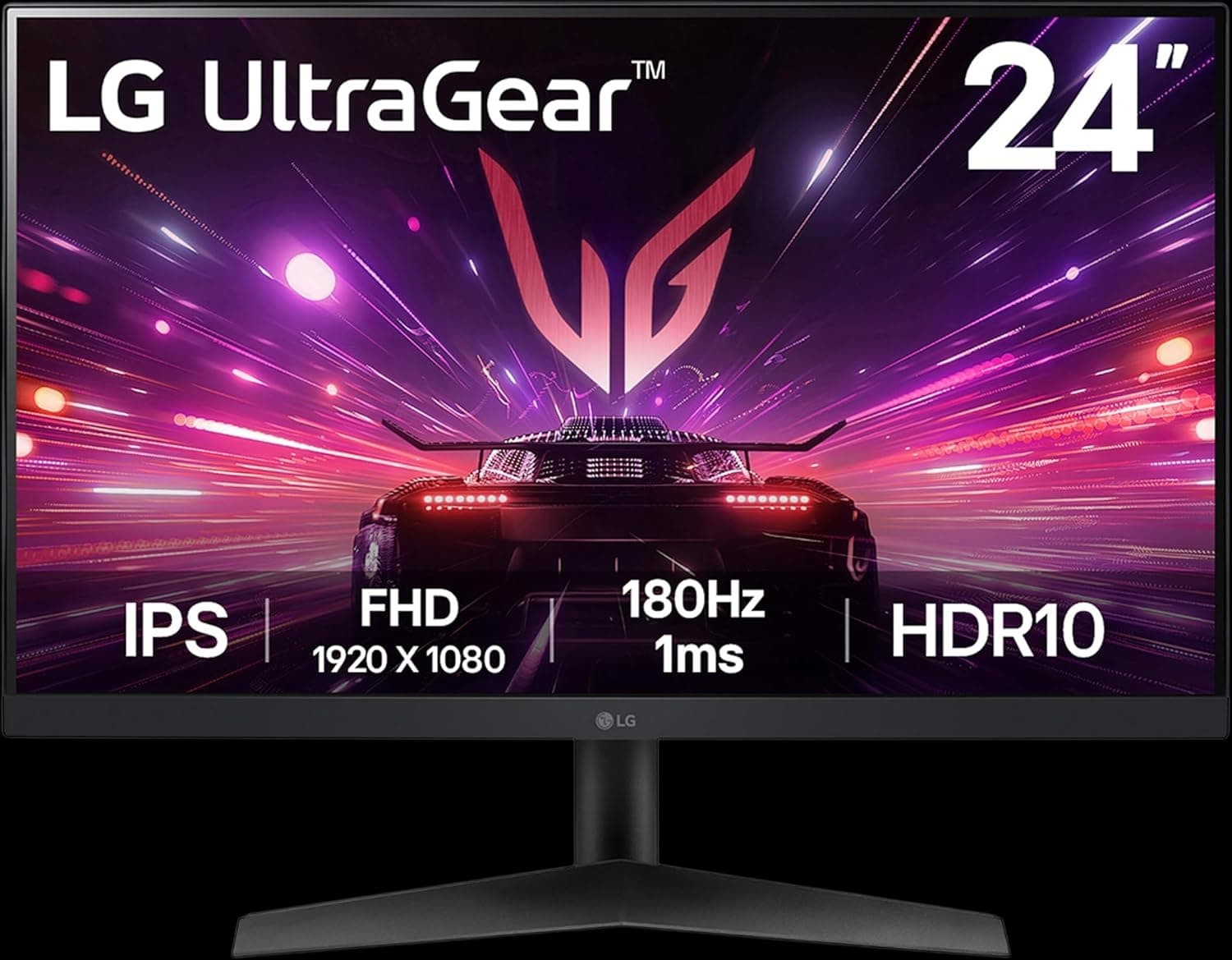 LG UltraGear 24GS60F-B 24″ Gaming Monitor – Full HD IPS 180Hz Refresh