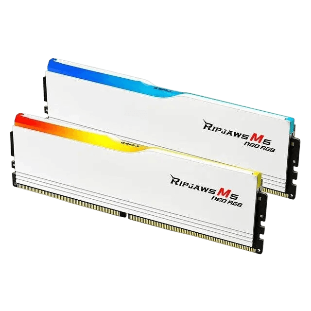 G.Skill M5 64GB 6000MHz (2x32) CL32 RGB DDR5 RAM (White) - Image 2