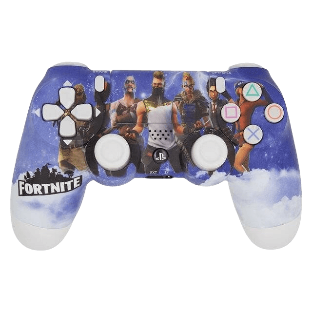 PS4 Dualshock 4 Wireless Controller (Fortnite Blue) - Image 1