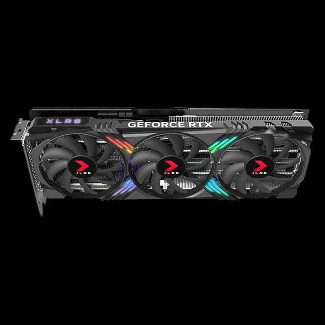 PNY RTX 4070 Super 12GB OC XLR8 GPU (3‑Fan) - Image 1