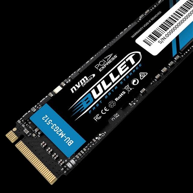 Bullet 512GB M.2 (2280) NVMe PCIe [Gen3x4] - Image 1