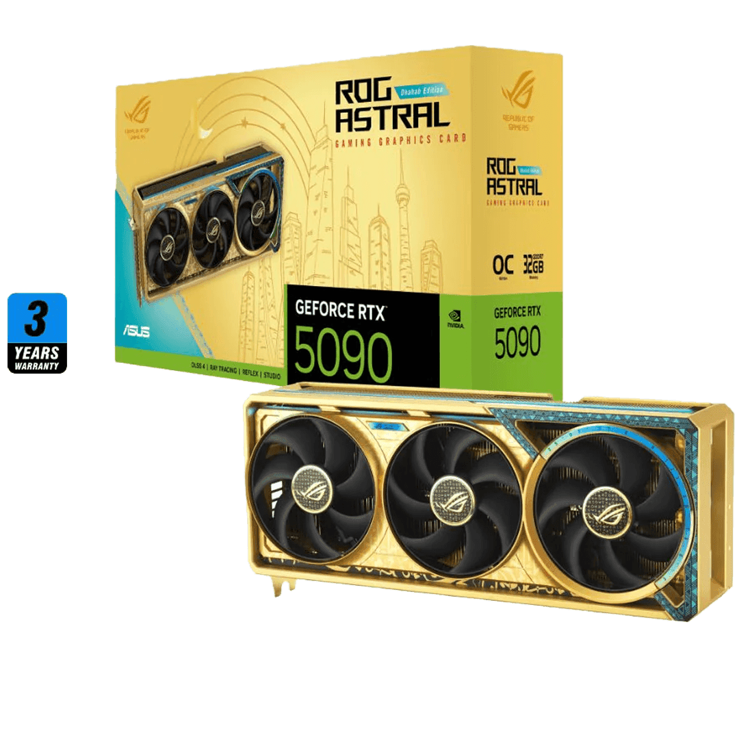 ROG Astral GeForce RTX™ 5090 Dhahab OC Edition 