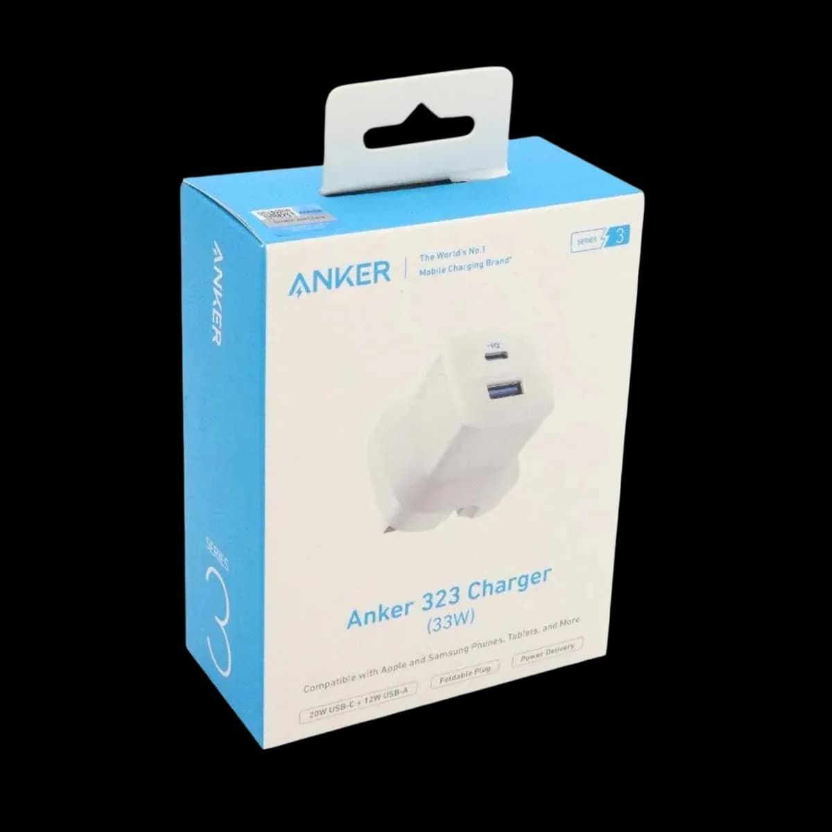 Anker 323 Charger 2-Ports 33W WHITE