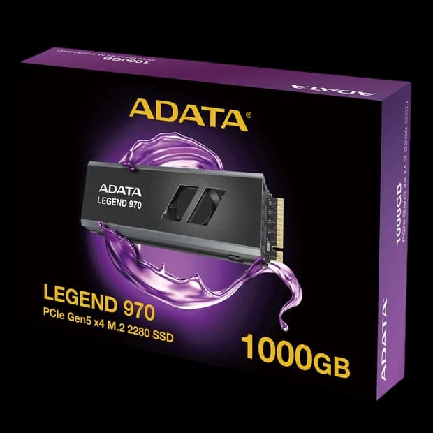 ADATA LEGEND 970 PCIe Gen5 x4 M.2 2280 Solid State Drive - 1 TB