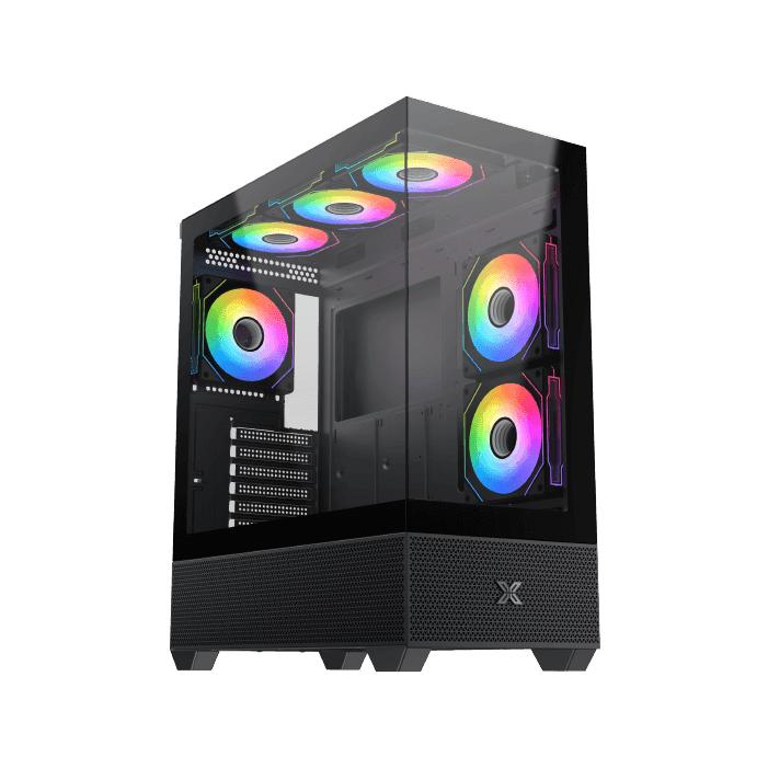 Case Xigmatek Alphard Mid Tower Case - Black