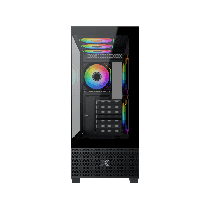 Case Xigmatek Alphard Mid Tower Case - Black - Image 2