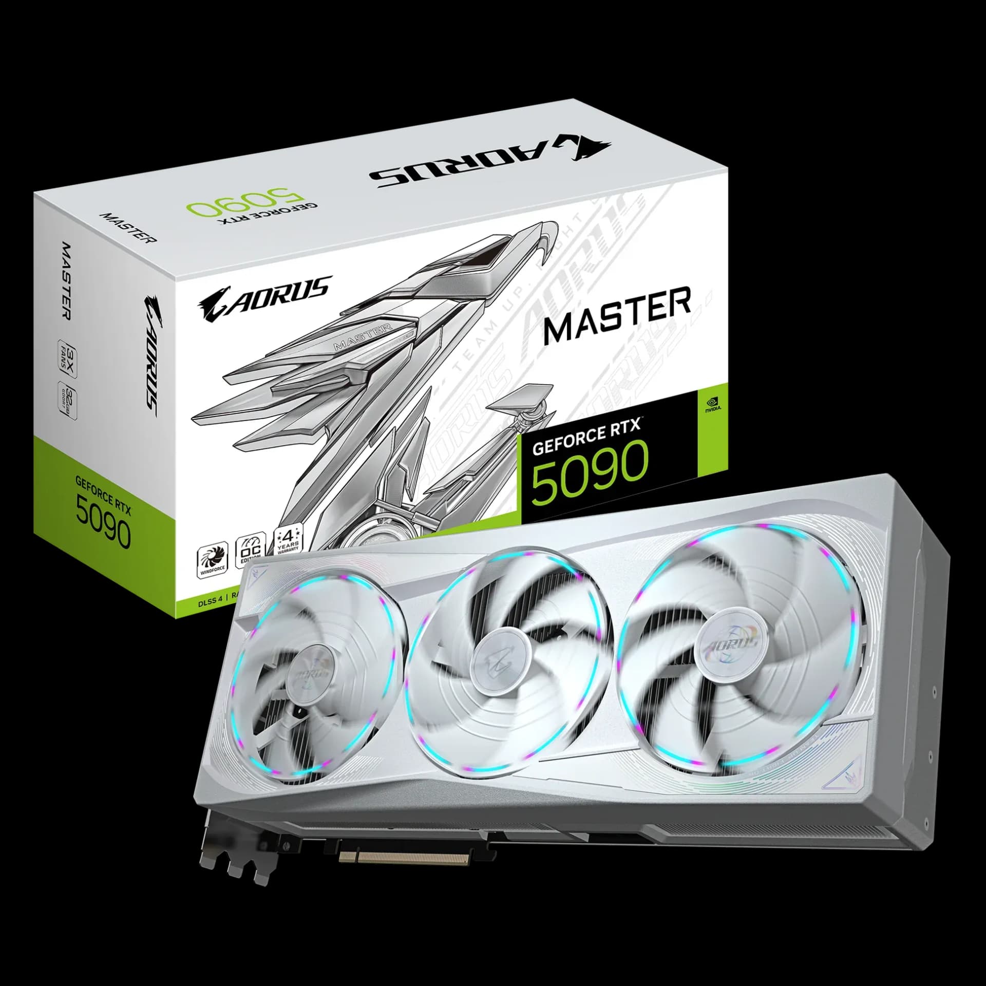 Gigabyte AORUS GeForce RTX 5090 MASTER ICE