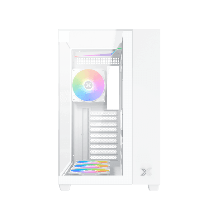 Case Xigmatek Aqua V Mid Tower Case - Arctic White - Image 5